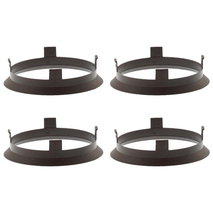 4 x Zentrierringe 60,1 mm x 59,1 mm A-System schwarz