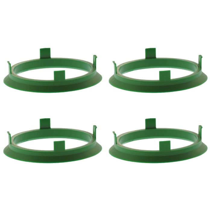 4 x Zentrierringe 71,6 mm x 64,1 mm A-System grün
