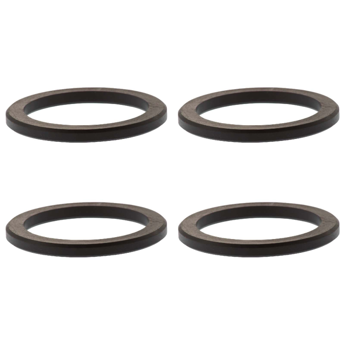 4 x Zentrierring 72,2 mm x 56,1 mm dunkelgrau
